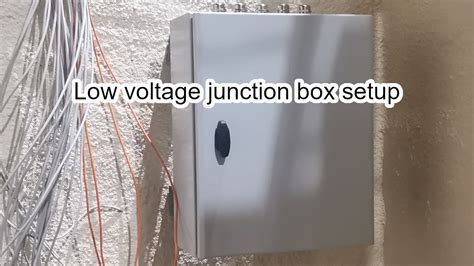 can a low voltage junction box be inside a wall|waterproof junction box lowe's.